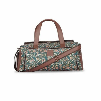 Large Floral Duffle Bag with Handbag & Sling Bag